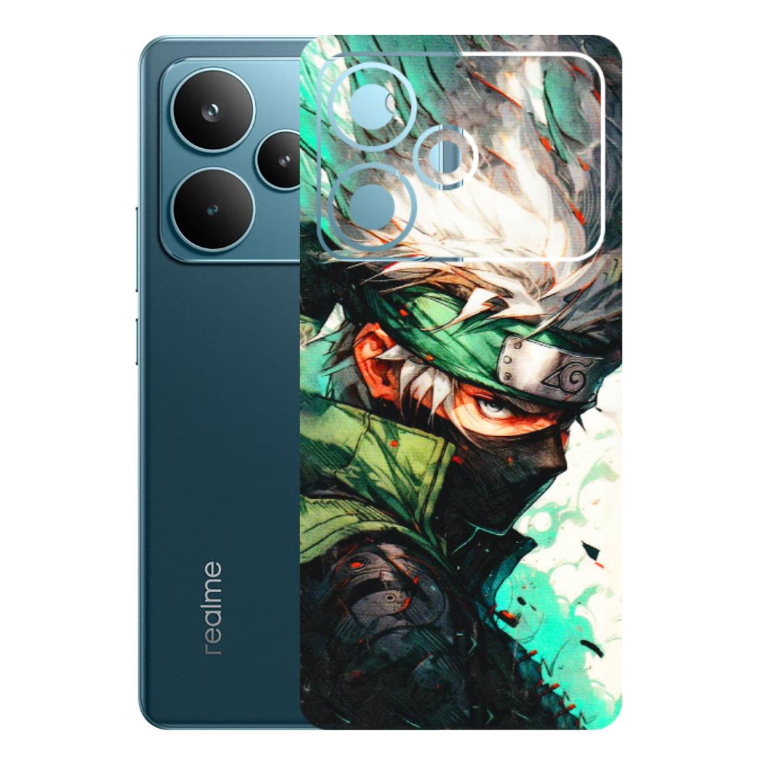 Realme Phone Skins (All Models) - Kakashi Side Profile - 3D Embossed Finish (L-249) Realme P4 Pro 5G