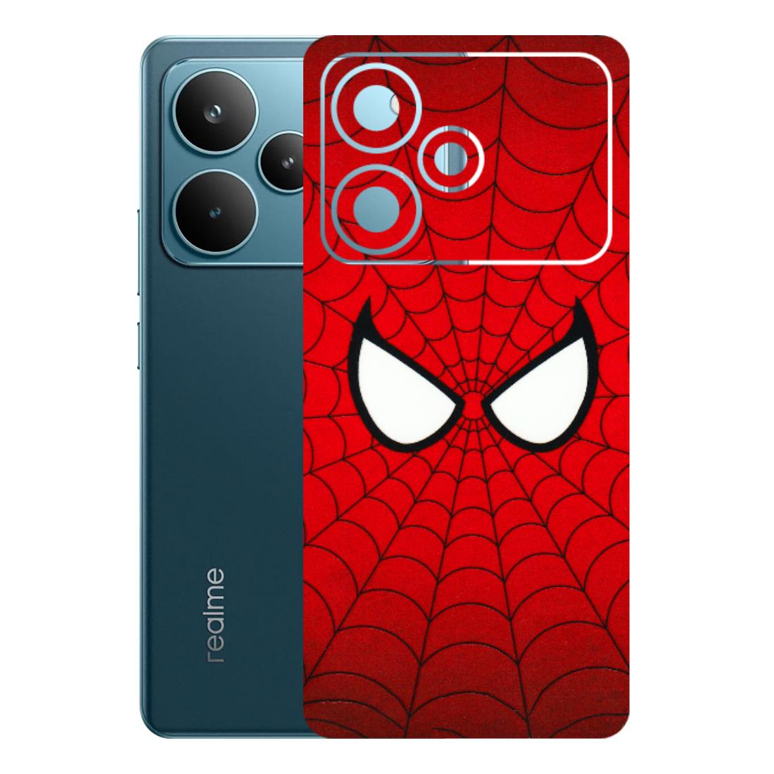 Realme Phone Skins (All Models) - Spidey Eyes - 3D Embossed Finish (L-257) Realme P4 Pro 5G