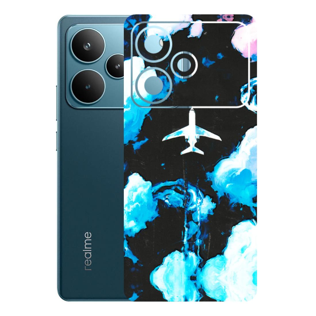 Realme Phone Skins (All Models) - Travel In Airline - 3D Embossed Finish (L-264) Realme P4 Pro 5G