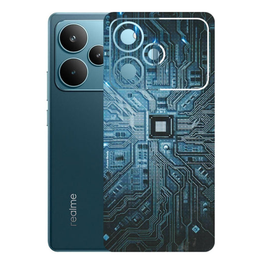 Realme Phone Skins (All Models) - Original Circuit - 3D Embossed Finish (L-267) Realme P4 Pro 5G