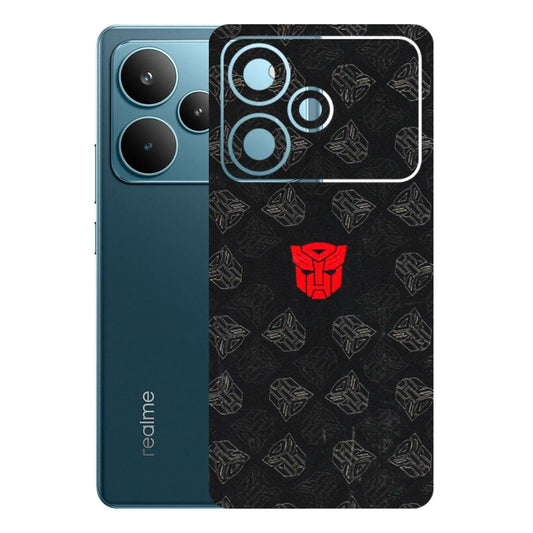 Realme Phone Skins (All Models) - Transformers Devastation - 3D Embossed Finish (L-301) Realme P4 Pro 5G