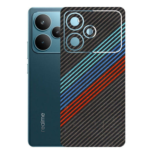 Realme Phone Skins (All Models) - Carbon BM - 3D Embossed Finish (L-302) Realme P4 Pro 5G