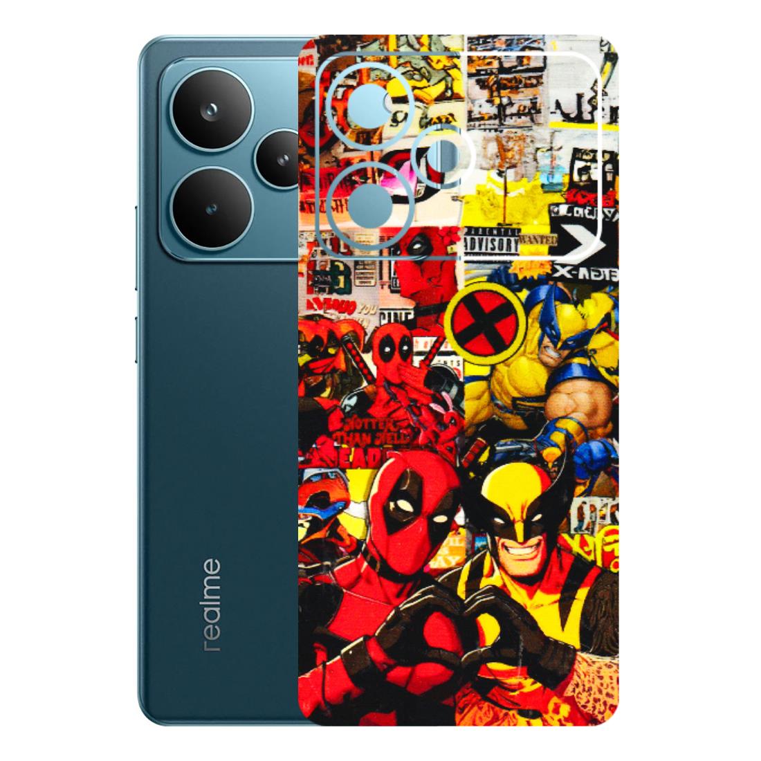 Realme Phone Skins (All Models) - Spidy Wolverine - 3D Embossed Finish (L-310) Realme P4 Pro 5G