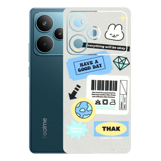 Realme Phone Skins (All Models) - Will Be Okay Design - 3D Embossed Finish (L-316) Realme P4 Pro 5G