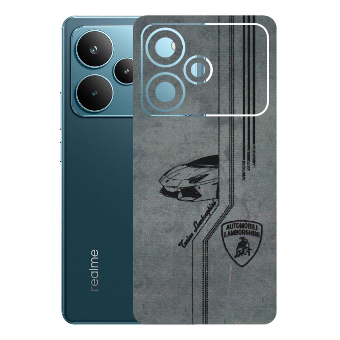 Realme Phone Skins (All Models) - New Lamborgini Aventador - 3D Embossed Finish (L-321) Realme P4 Pro 5G