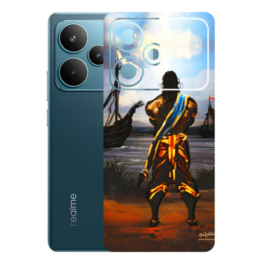 Realme Phone Skins (All Models) - Heavenly God Figure - 3D Embossed Finish (L-34) Realme P4 Pro 5G