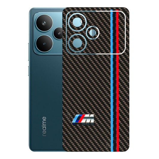 Realme Phone Skins (All Models) - BM Carbon Fiber Feels - 3D Embossed Finish (L-38) Realme P4 Pro 5G