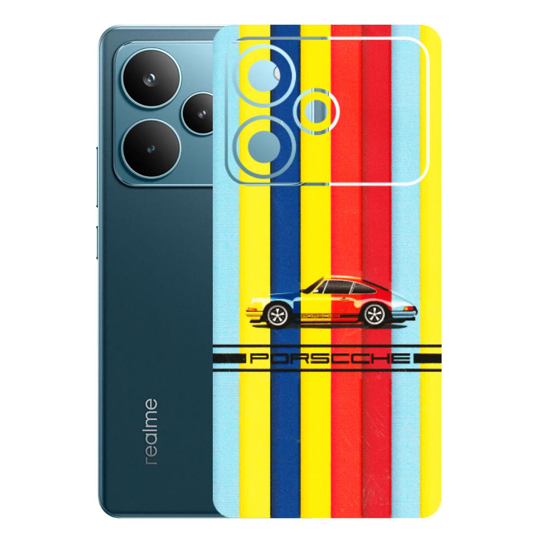 Realme Phone Skins (All Models) - Multicolour Porche - 3D Embossed Finish (L-39) Realme P4 Pro 5G