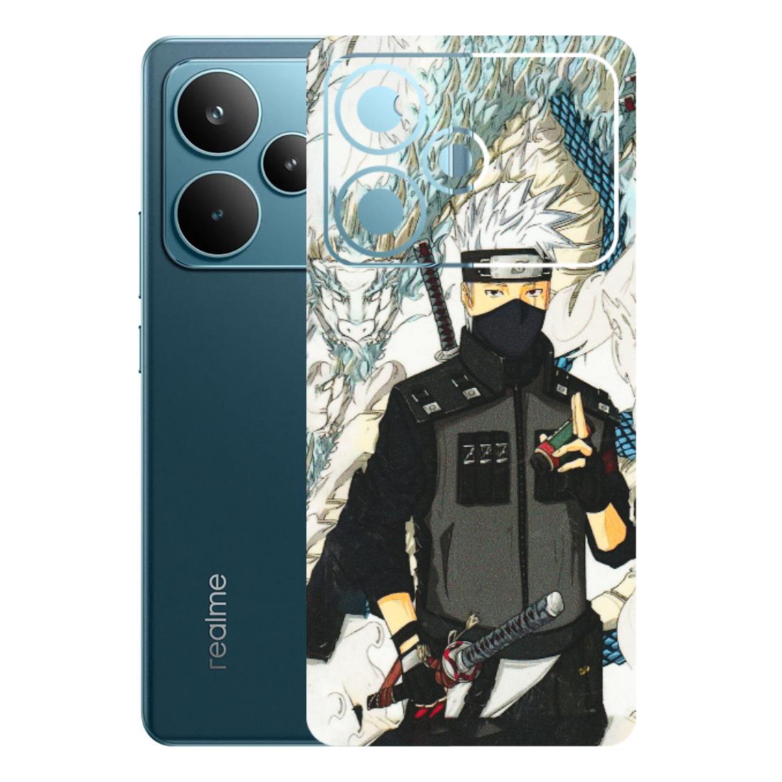 Realme Phone Skins (All Models) - Kakashi Hatake Naruto Anime - 3D Embossed Finish (L-46) Realme P4 Pro 5G