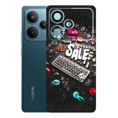 Realme Phone Skins (All Models) - Gadgets Sale - 3D Embossed Finish (L-50) Realme P4 Pro 5G