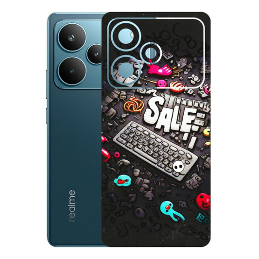 Realme Phone Skins (All Models) - Gadgets Sale - 3D Embossed Finish (L-50) Realme P4 Pro 5G