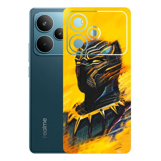 Realme Phone Skins (All Models) - Yellow Panther - 3D Embossed Finish (L-54) Realme P4 Pro 5G