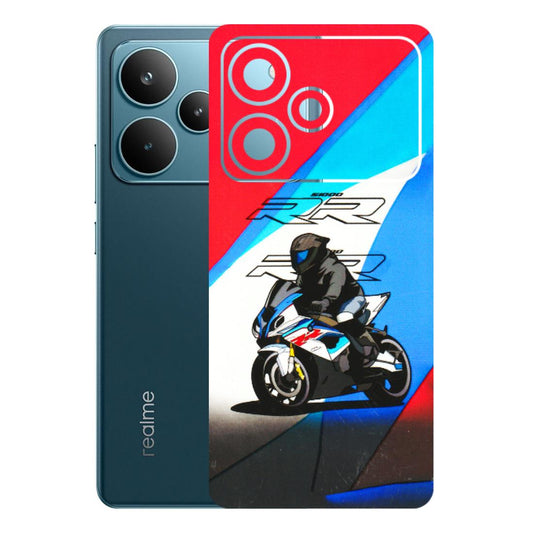 Realme Phone Skins (All Models) - Bikers Love - 3D Embossed Finish (L-58) Realme P4 Pro 5G