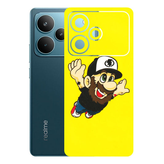 Realme Phone Skins (All Models) - Flying Beardo - 3D Embossed Finish (L-60) Realme P4 Pro 5G