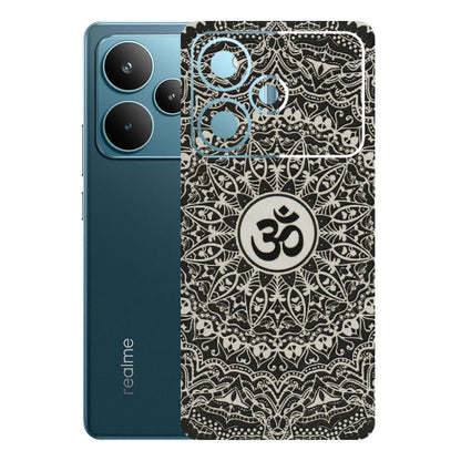 Realme Phone Skins (All Models) - Aum Elegant Mandala - 3D Embossed Finish (L-62) Realme P4 Pro 5G