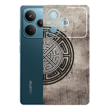 Realme Phone Skins (All Models) - Mysterious Circular Design - 3D Embossed Finish (L-63) Realme P4 Pro 5G