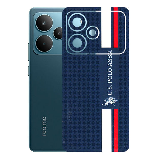 Realme Phone Skins (All Models) - US POLO Designer Brand - 3D Embossed Finish (L-65) Realme P4 Pro 5G