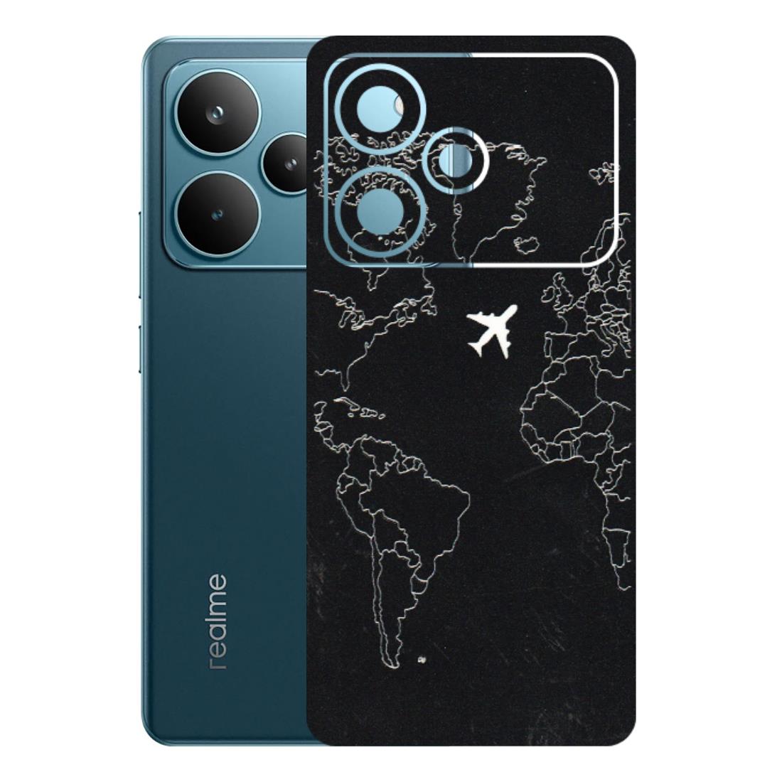 Realme Phone Skins (All Models) - Never Ending Travel - 3D Embossed Finish (L-79) Realme P4 Pro 5G