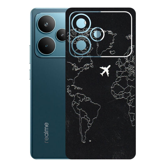 Realme Phone Skins (All Models) - Never Ending Travel - 3D Embossed Finish (L-79) Realme P4 Pro 5G