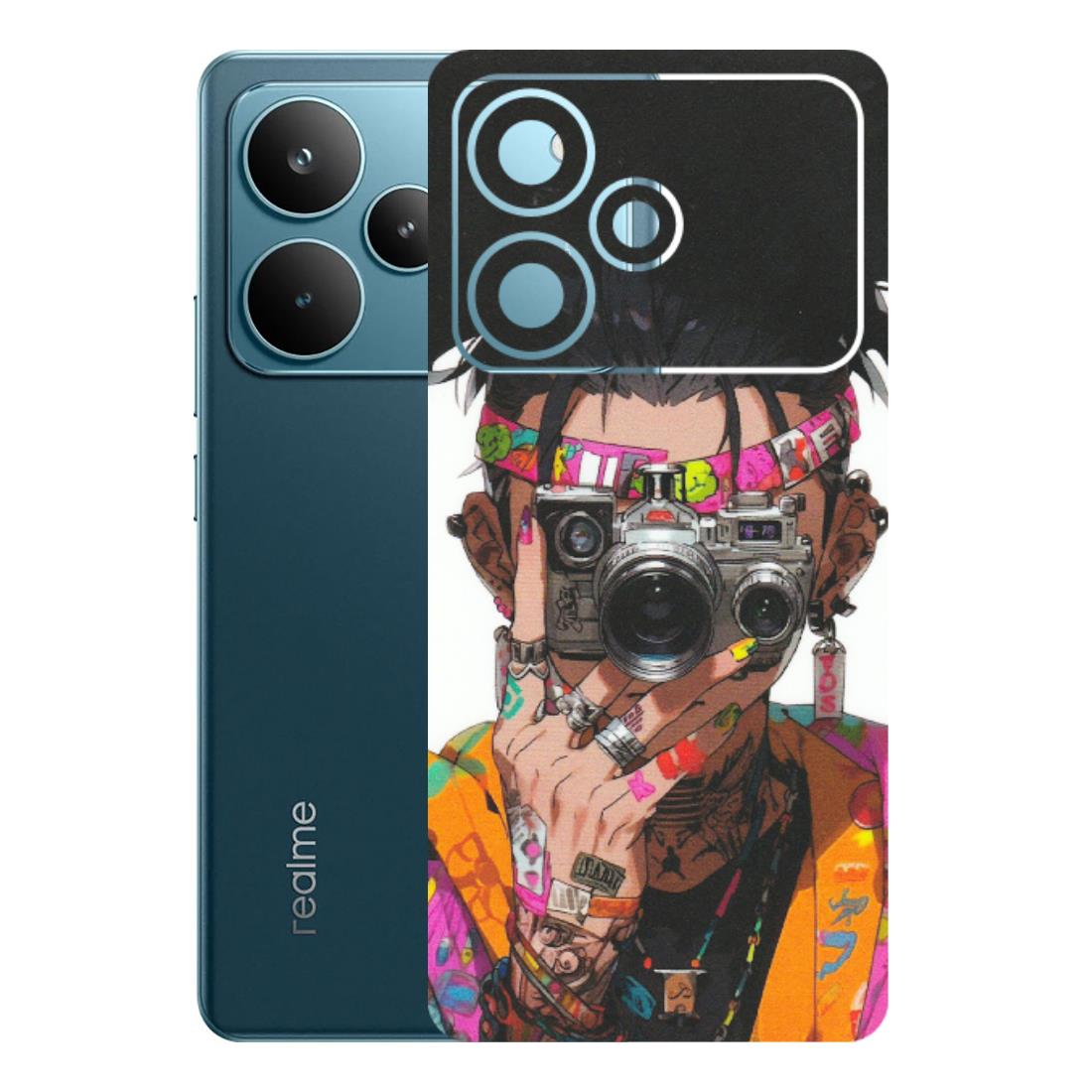 Realme Phone Skins (All Models) - Camera Lover Girl - Matte Finish (M-09) Realme P4 Pro 5G