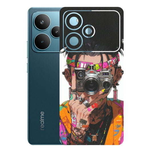 Realme Phone Skins (All Models) - Camera Lover Girl - Matte Finish (M-09) Realme P4 Pro 5G