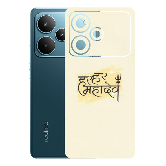 Realme Phone Skins (All Models) - Har Har Mahadev - Matte Finish (M-10) Realme P4 Pro 5G