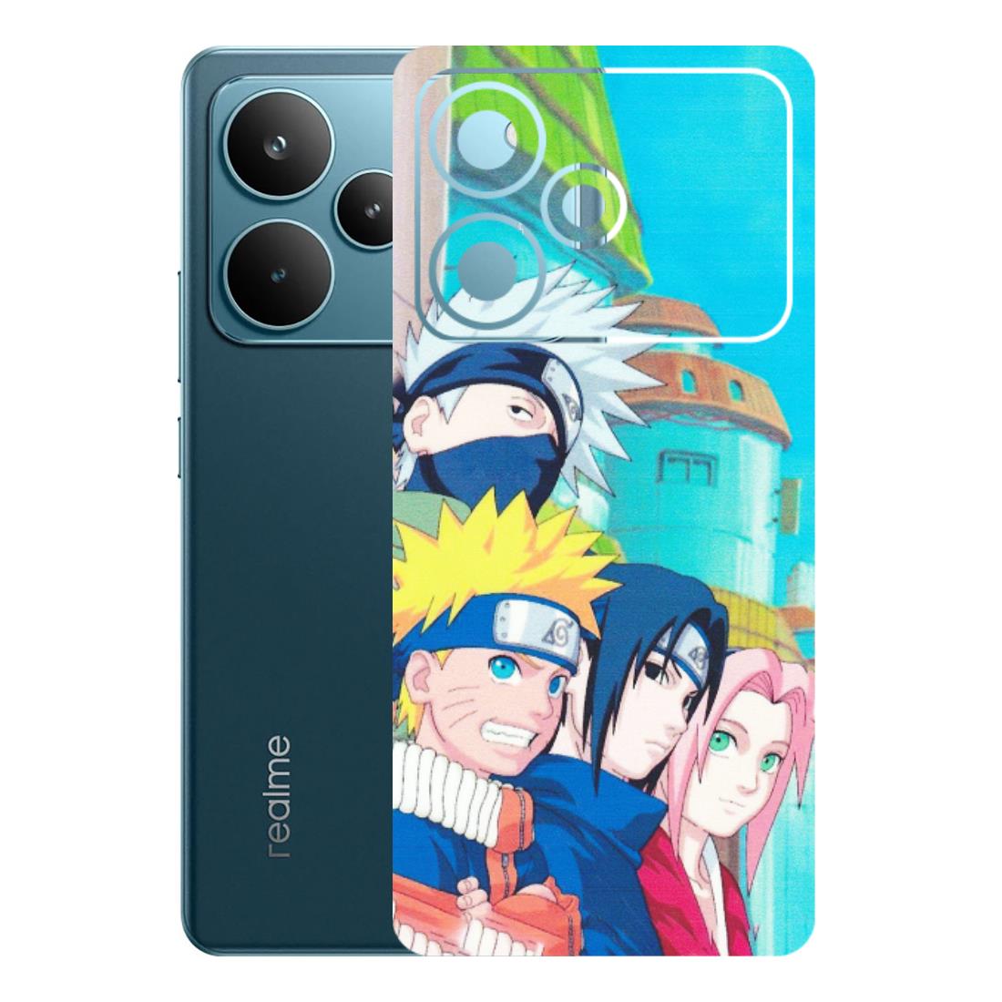 Realme Phone Skins (All Models) - Team Minato And Kakashi - Matte Finish (M-101) Realme P4 Pro 5G