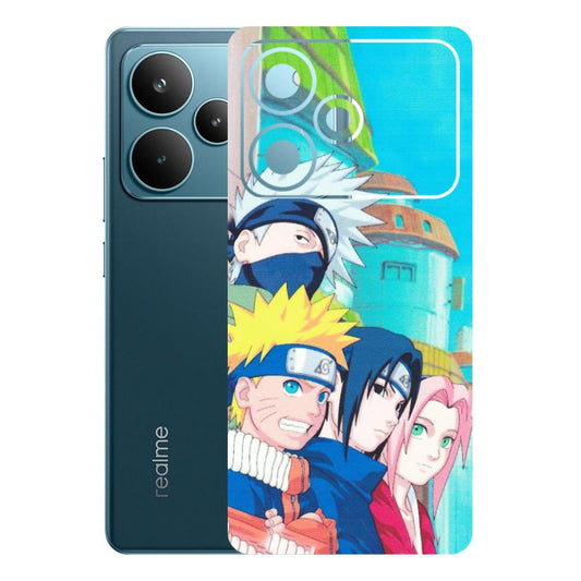 Realme Phone Skins (All Models) - Team Minato And Kakashi - Matte Finish (M-101) Realme P4 Pro 5G