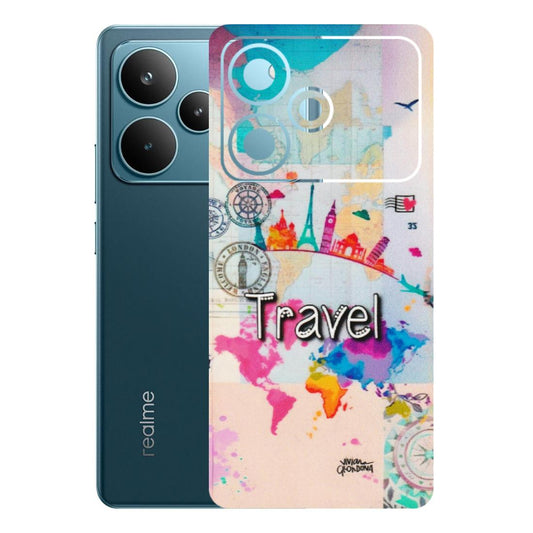 Realme Phone Skins (All Models) - Travel The Wonders - Matte Finish (M-108) Realme P4 Pro 5G
