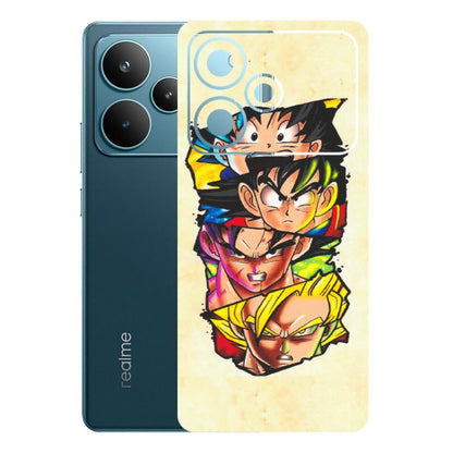Realme Phone Skins (All Models) - Angry Multi Anime - Matte Finish (M-113) Realme P4 Pro 5G