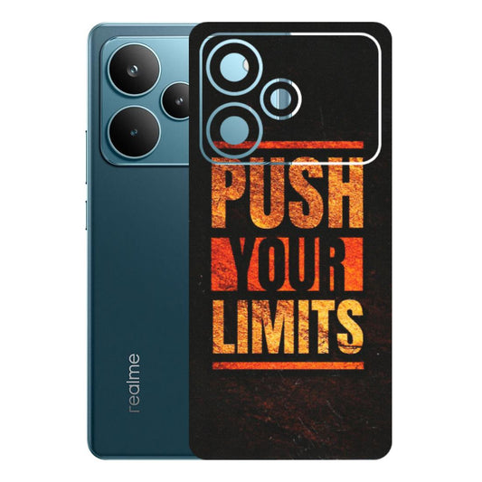 Realme Phone Skins (All Models) - Push Your Limits - Matte Finish (M-118) Realme P4 Pro 5G