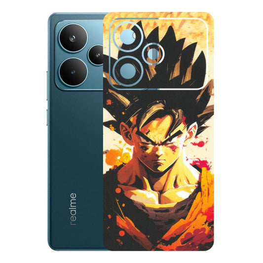 Realme Phone Skins (All Models) - Angry Goku - Matte Finish (M-12) Realme P4 Pro 5G