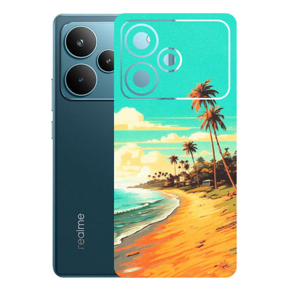 Realme Phone Skins (All Models) - Miami Beach - Matte Finish (M-136) Realme P4 Pro 5G