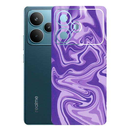 Realme Phone Skins (All Models) - Hazy Purple Nights - Matte Finish (M-14) Realme P4 Pro 5G