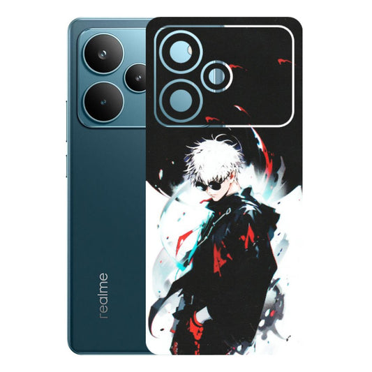 Realme Phone Skins (All Models) - Gojo Powerful Charater Kaisen Anime - Matte Finish (M-144) Realme P4 Pro 5G