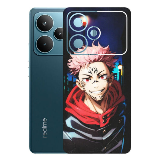 Realme Phone Skins (All Models) - Yuji Itadori Funny Face Anime - Matte Finish (M-152) Realme P4 Pro 5G