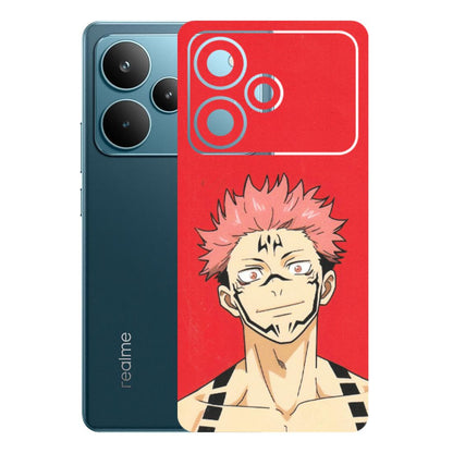 Realme Phone Skins (All Models) - Ryomen Sukuna Fun Anime - Matte Finish (M-153) Realme P4 Pro 5G