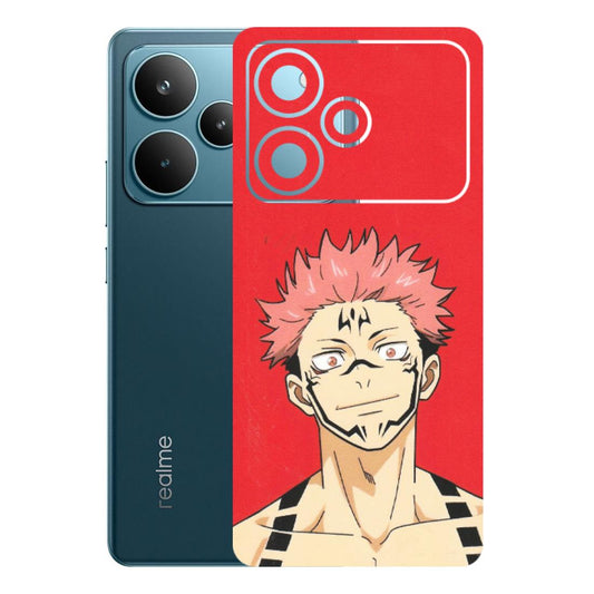 Realme Phone Skins (All Models) - Ryomen Sukuna Fun Anime - Matte Finish (M-153) Realme P4 Pro 5G