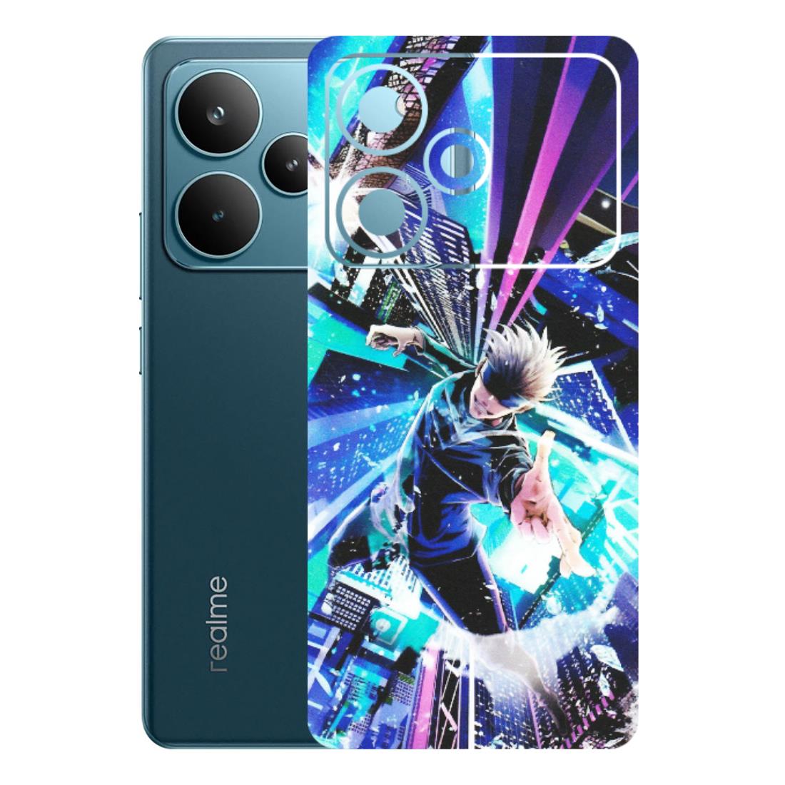 Realme Phone Skins (All Models) - Manga Action Jujustu Kaisen Anime - Matte Finish (M-155) Realme P4 Pro 5G