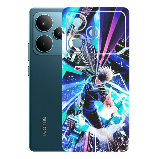 Realme Phone Skins (All Models) - Manga Action Jujustu Kaisen Anime - Matte Finish (M-155) Realme P4 Pro 5G