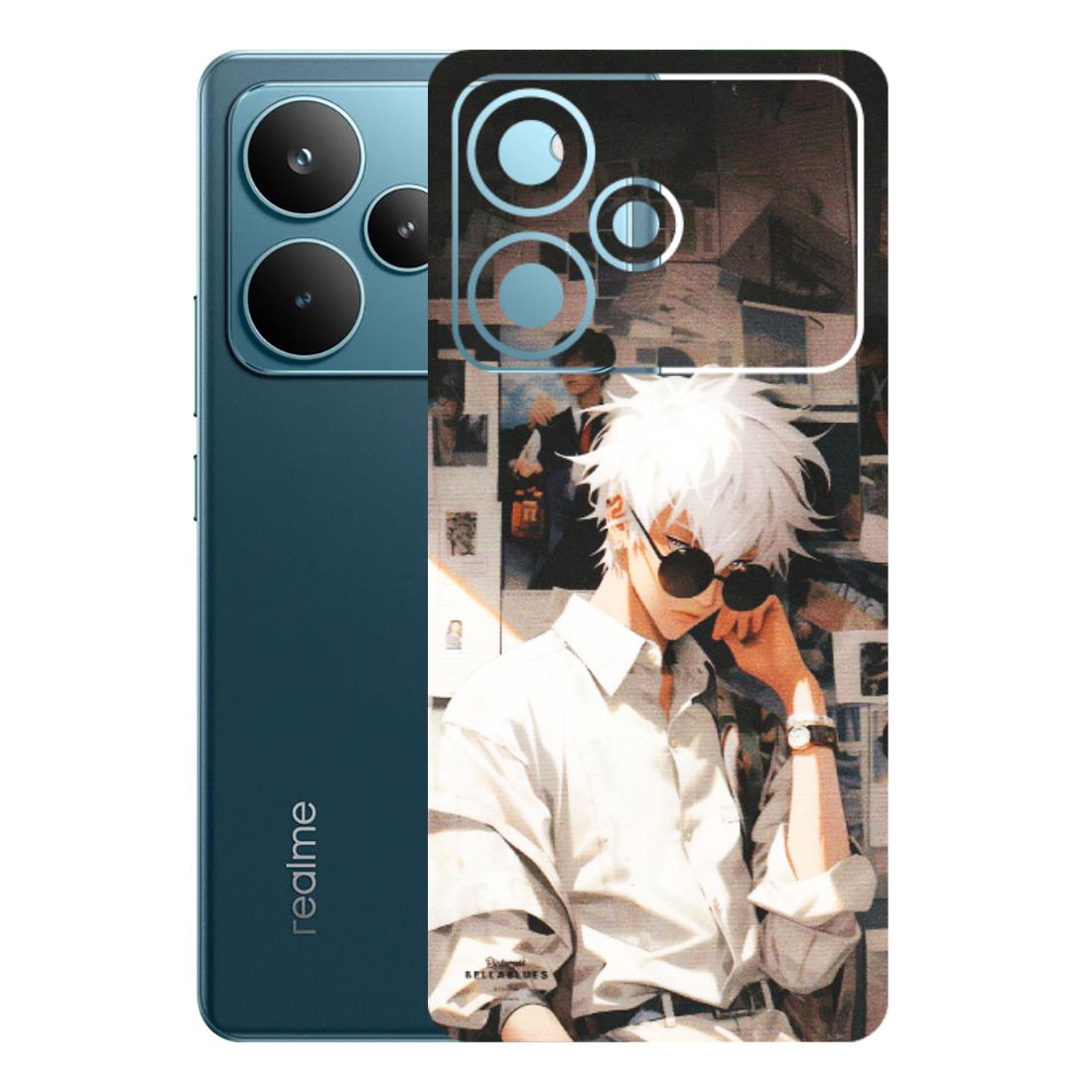Realme Phone Skins (All Models) - Gojo Satoru Jujustu Kaisen Anime - Matte Finish (M-156) Realme P4 Pro 5G