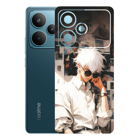 Realme Phone Skins (All Models) - Gojo Satoru Jujustu Kaisen Anime - Matte Finish (M-156) Realme P4 Pro 5G