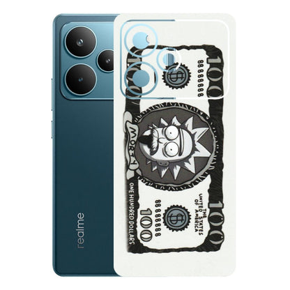 Realme Phone Skins (All Models) - Rick And Morty Hundred Dollar Anime - Matte Finish (M-161) Realme P4 Pro 5G
