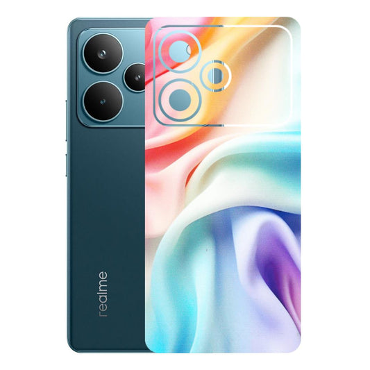 Realme Phone Skins (All Models) - Colourful Silk Cloth - Matte Finish (M-165) Realme P4 Pro 5G