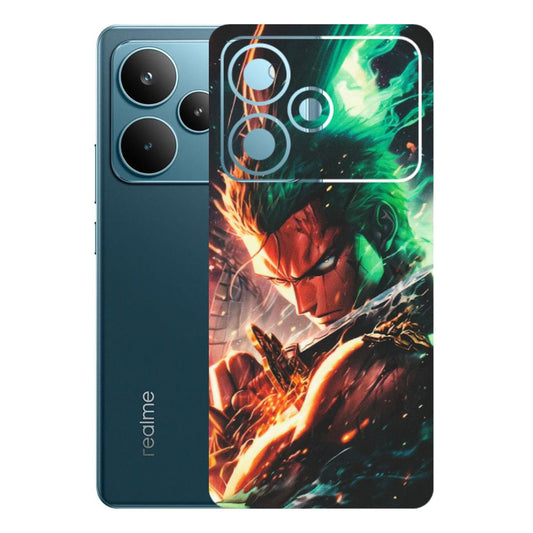 Realme Phone Skins (All Models) - Anime Gojo Sword - Matte Finish (M-32) Realme P4 Pro 5G