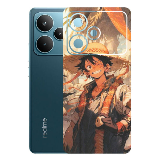 Realme Phone Skins (All Models) - Anime Character Smile - Matte Finish (M-33) Realme P4 Pro 5G