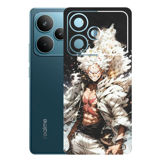 Realme Phone Skins (All Models) - Anime Angry Classy Character - Matte Finish (M-34) Realme P4 Pro 5G