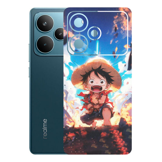 Realme Phone Skins (All Models) - Toon One Piece Cute Character - Matte Finish (M-35) Realme P4 Pro 5G