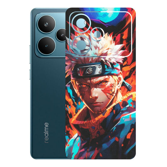 Realme Phone Skins (All Models) - Anime Ferocious Character - Matte Finish (M-44) Realme P4 Pro 5G