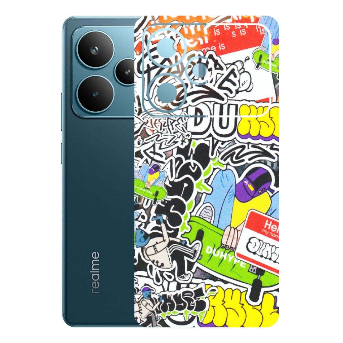 Realme Phone Skins (All Models) - Dope Graffiti - Matte Finish (M-61) Realme P4 Pro 5G